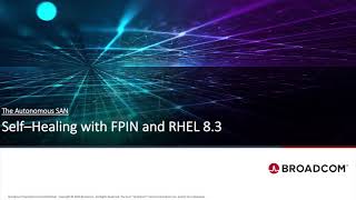 Fabric Performance Impact Notification with Redhat Enterprise Linux