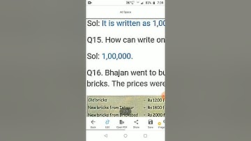 Class-IV / Maths (Unit-1: Building with Bricks) Part-3