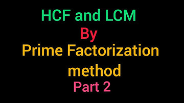 GPSTR 6-8 preparation maths/ HCF and LCM / part 2