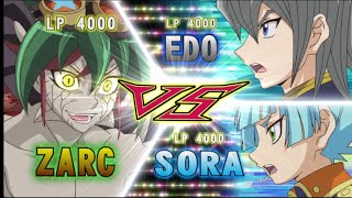 Yu-Gi-Oh Arc v ZARC VS SORA AND ASTER -PART ONE