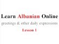 Audio Lesson 1: (Greetings and other daily Expressions)