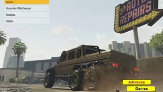 GTA V Real Life Mods | Mercedes-Benz G63 AMG 6x6  | Customized Vehicle | GTA 5 Pakistan