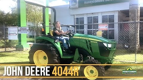 John Deere 4044R Factory fitted with a JD 440R Loader