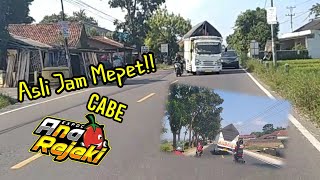 NGERI!! BEGINILAH KETIKA TRUCK CABE JAM MEPET || FULL MOSAK MASIK STUT OLENG