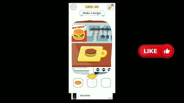 Displace Story Tricky Test Level 50 Make a burger