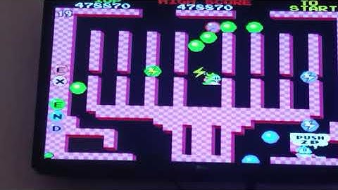 Retro games 🎮 Bobble bobble 1986 from Taito