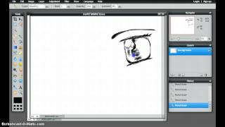 How to draw anime eyes on pixlr screenshot 3