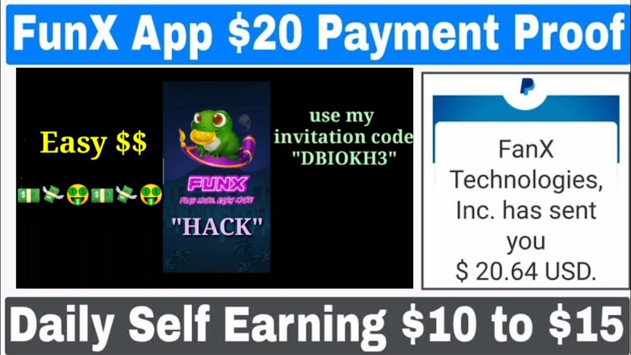 FunX "Tricks" self referral.. 100% working