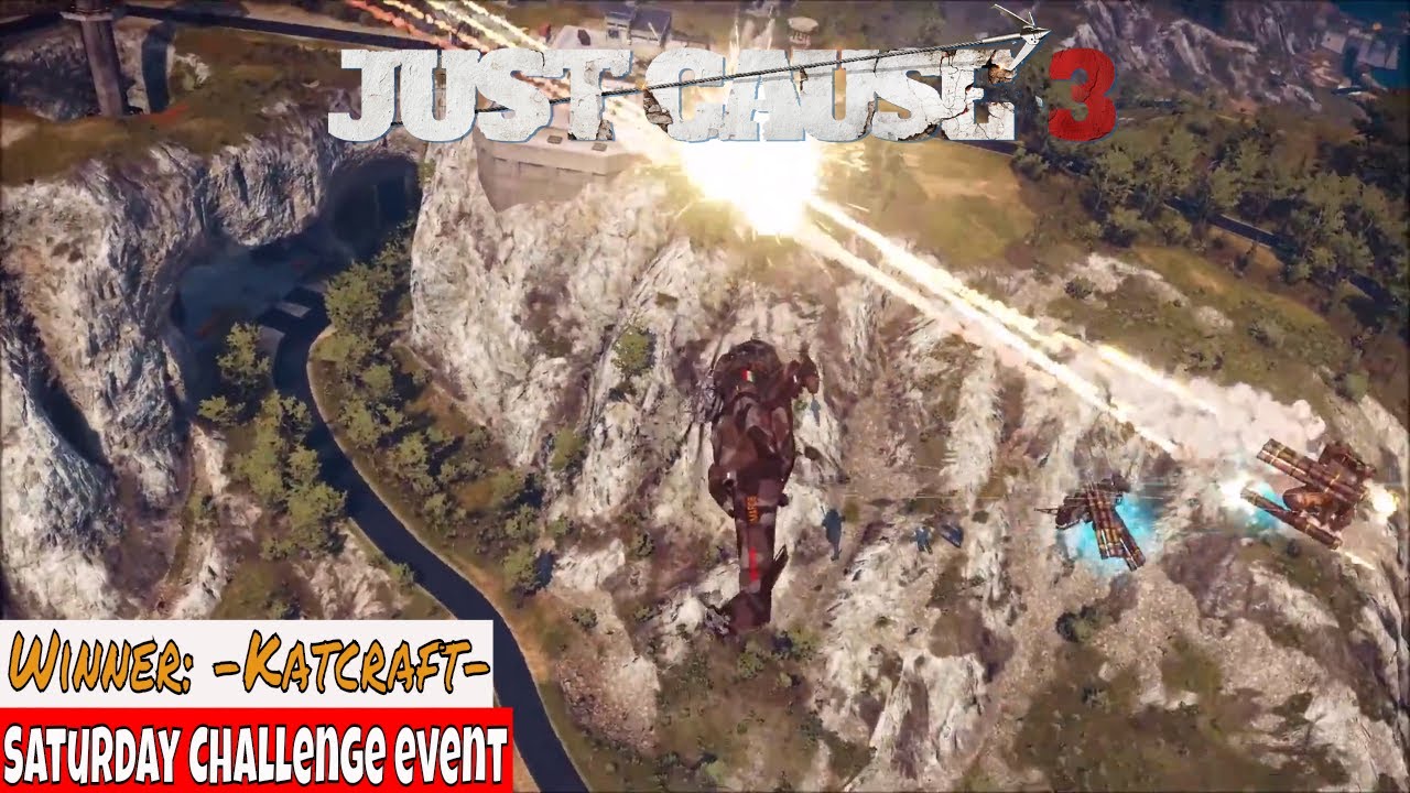 no swearing challenge with dad Just Cause 3 Saturday Challenge event