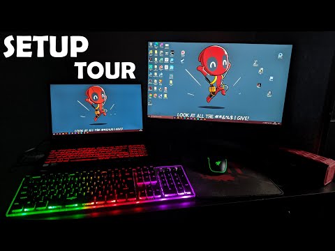 *sasta wala* streaming & gaming setup | Pubg, mobile games, PC games setup tour