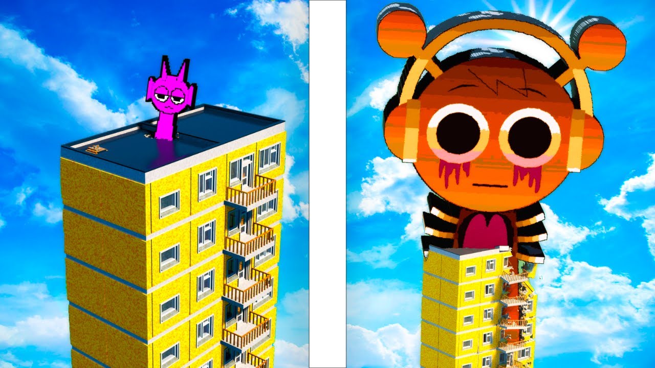 Big & Small SPRUNKI PHASE 1-2 vs Dynamic Building