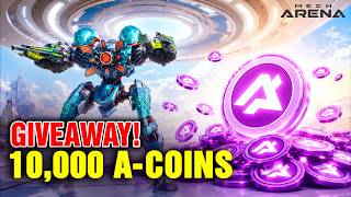 🎉 60K Subscribers Giveaway! Win FREE 10,000 A-Coins | Mech Arena screenshot 2