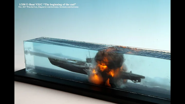 U-boat diorama