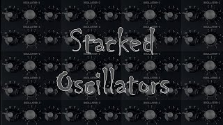 Stacked Oscillators - Hardware Jams Weekend Challenge Streamthrough