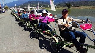 池上玩家 接龍拉拉車 原來池上這麼美