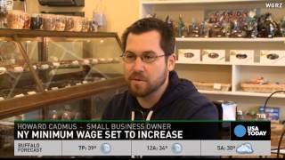 New York 1 of 13 states set to increase minimum wage