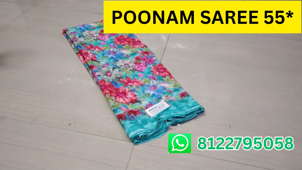 Most Liked Poonam Saree Collection's