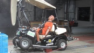 Golf Cart crash test