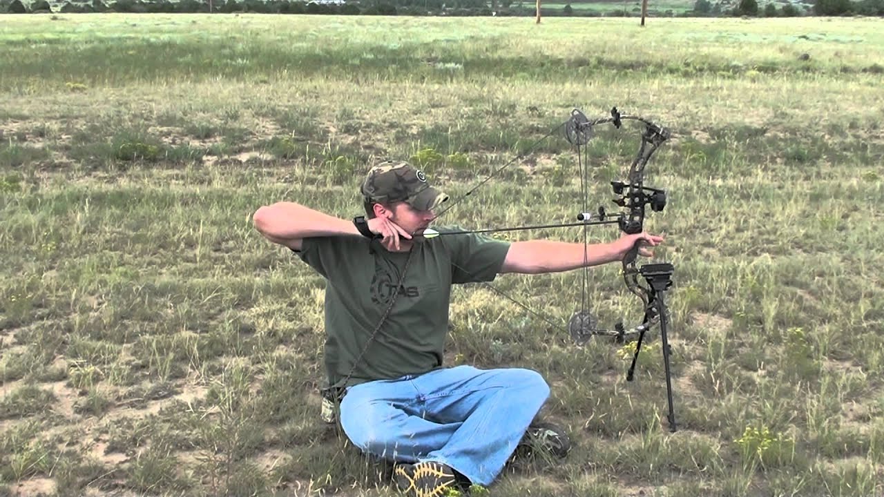 SABO 100 yd beer can bow shot by Tactical Archery Systems YouTube