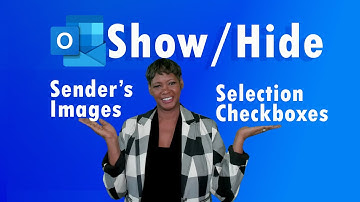 New Outlook: Show/Hide Sender