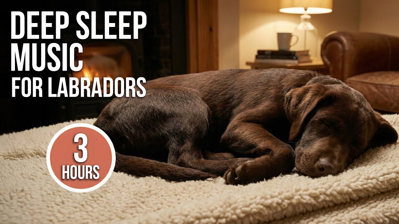 Relaxing Music for Labrador Retrievers 🐶 Post-Playtime Calm & Gentle Nap (3 Hours)