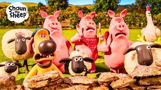 WE ALL CAME TOGETHER TO FINISH BITZER'S CHECKLIST! 📋✔️ | Shaun the Sheep 🐑