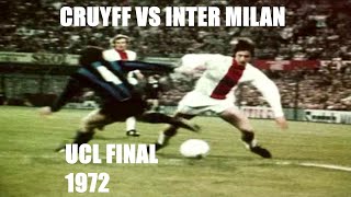 Johan Cruyff Vs Inter Milan UCL Final 1972 | Two Goals of Cruyff
