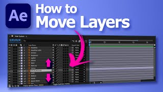 How to move layers in After Effects