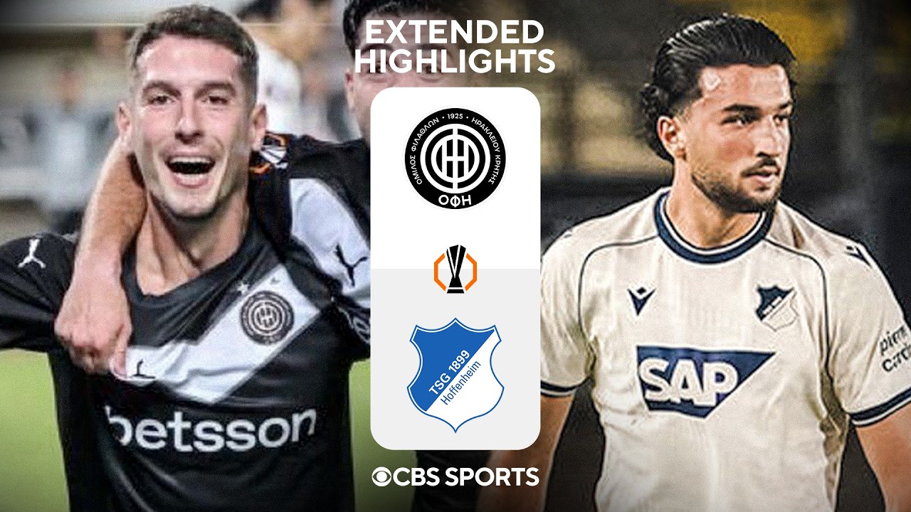 OFI Crete vs. Hoffenheim: Extended Highlights | UEL League Phase MD1 | CBS Sports