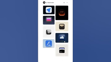 How to create 3D icons