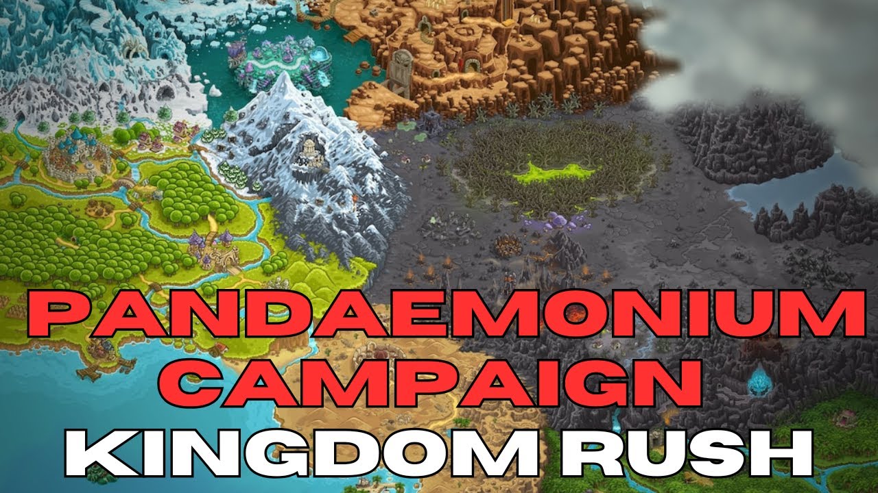 How To Easy Beat Pandaemonium Level in Kingdom Rush Campaign - How To Beat Game with 3 Stars