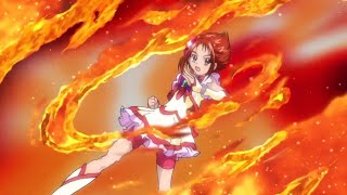 1080p Precure Metamorphose cure Rouge Transformation
