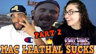MY DAD REACTS TO MAC LETHAL SUCKS PT. 2 REACTION