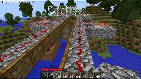 Minecraft 1.6 50x2 Trapdoor Drawbridge