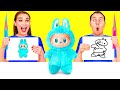 Who Draws it Better Take The Prize Challenge | Funny Food Hacks by TaTaRa Challenge