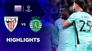 Athletic Club 2-3 Sporting CP | Champions League 25/26 Match Highlights