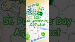 St. Patrick’s Day Clover Kids Art Project 🍀🎨✨