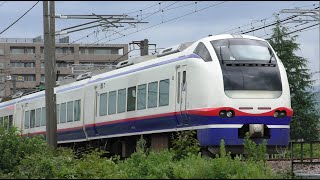 特急しらゆき5号新潟行き【4K】E653系H202編成