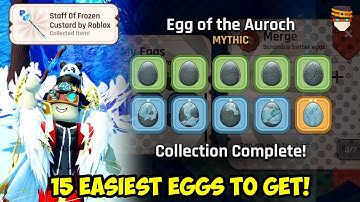 [EVENT] How to get 15 EGGS *EASY* in Ice Biome | Roblox THE HATCH