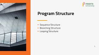 Pertemuan 5 Pemrograman Dasar - Struktur Program
