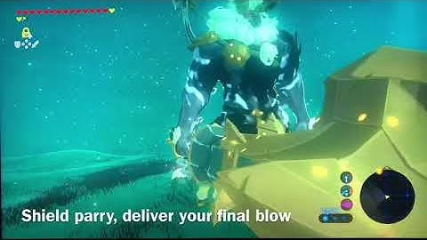 How to beat a crusher Lynel in Zelda BoTW