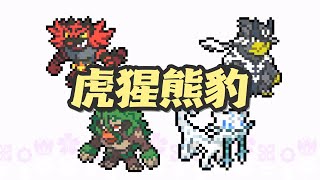 寶可夢【虎猩熊豹】為什麼它們能暴打各種不服