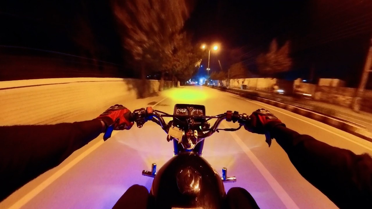 POV Honda CG 125 | The Night Rider