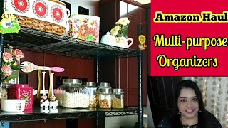 Amazon Haul || Home Organization || Racks & Shelves || Online Shopping Haul || Multipurpose ||