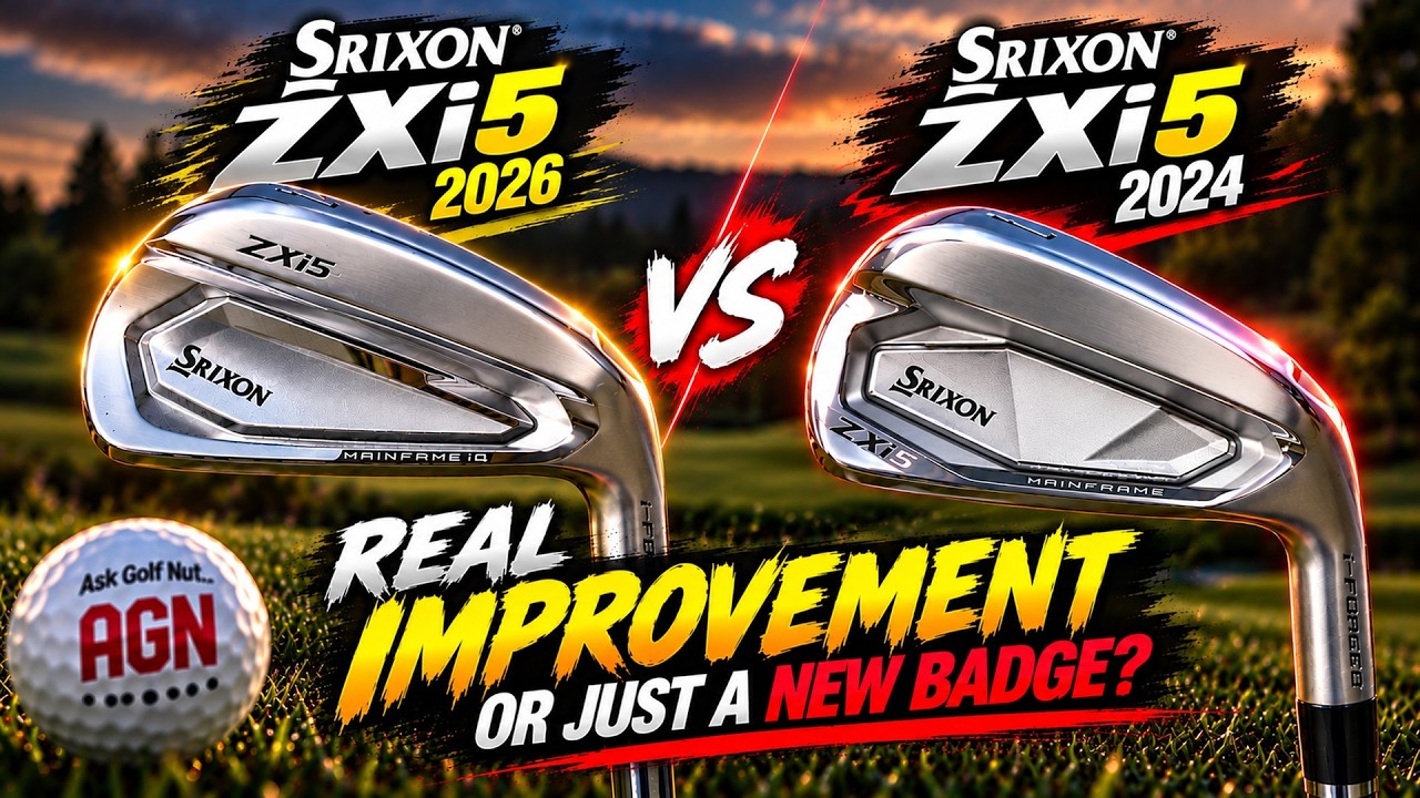 Srixon ZXi5 vs Srixon ZXi5 Irons NEW vs OLD - YouTube