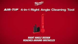 Milwaukee® AIR-TIP™ 4-in-1 Right Angle Cleaning Tool