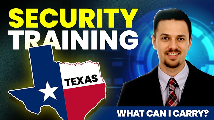 Security Training Texas- What can I carry ?