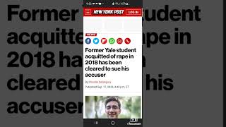 Former Yale student acquitted of 🍇 and is suing Yale and her