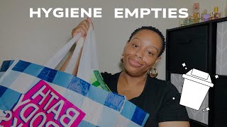 Hygiene, fragrance and bodycare Empties 🗑️