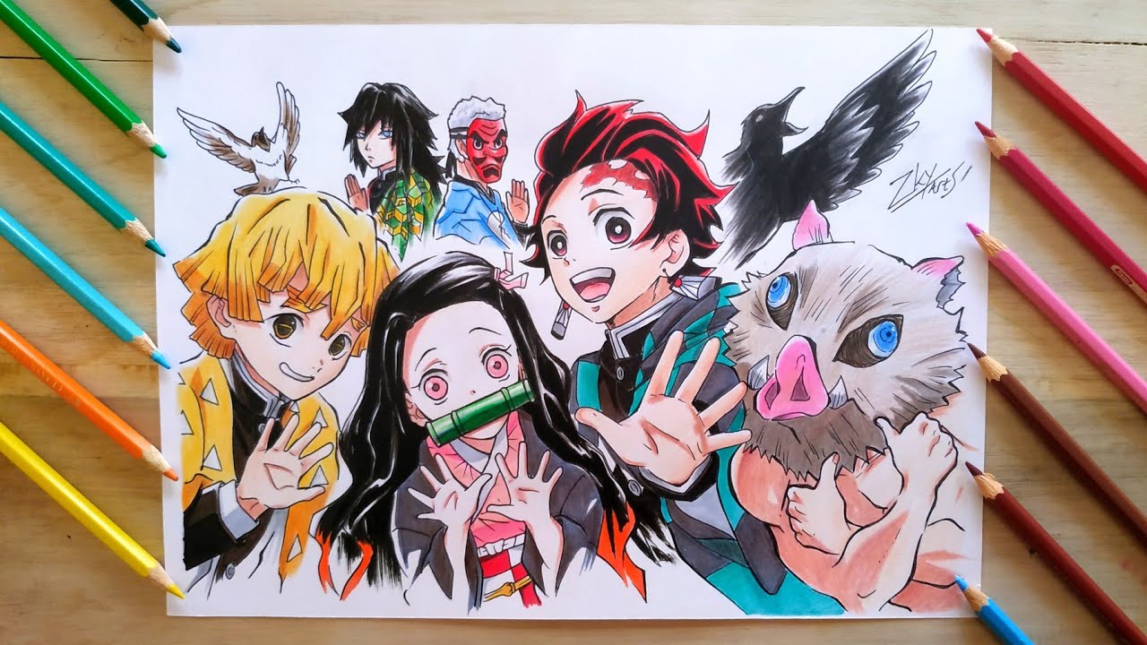 Speed Draw - Inosuke [Kimetsu no Yaiba]